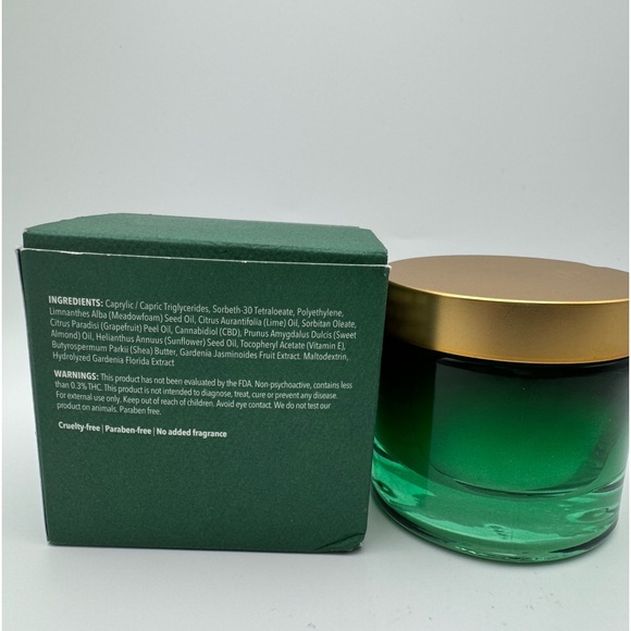 Green Lily Cleansing Melt 3.4oz Soothes and Calms Skin With Shea Butter Lime Oil - Picture 3 of 6